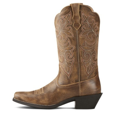 Ariat Women's Round Up Square Toe Vintage Bomber