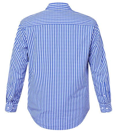 PILBARA MENS L/S CHECK SHIRT