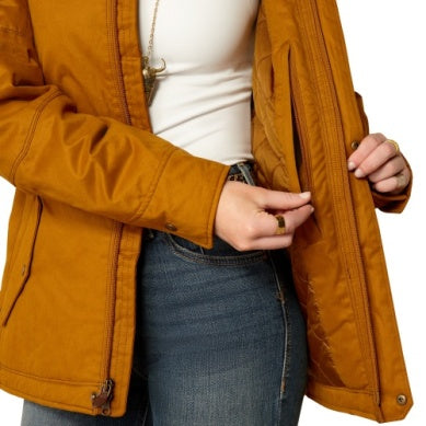 Ariat Womens Grizzly Insulated Jacket Chestnut