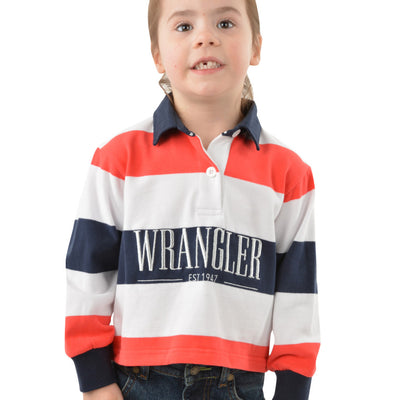 WRANGLER GIRLS CHARLOTTE RUGBY