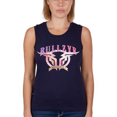 BULLZYE LADIES SUNSET TANK