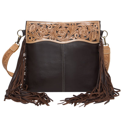 The Design Edge Tooled Leather Bag TLB-16