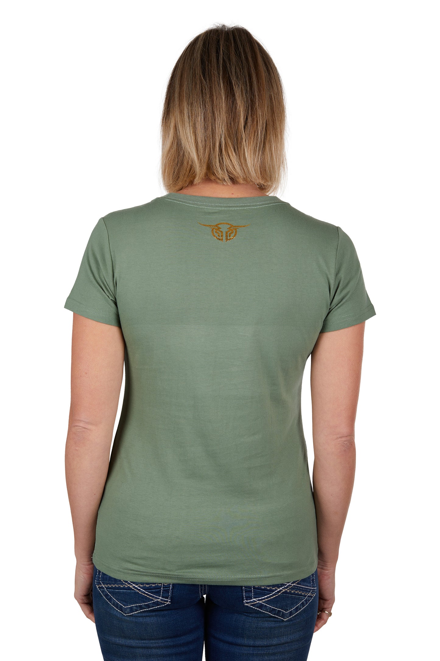 BULLZYE LADIES FOLIAGE SS TEE