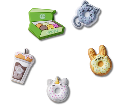 Croc Jibbitz - Coffee & Donuts 5 Pack