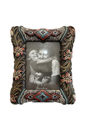 Pure Western Floral Picture Frame