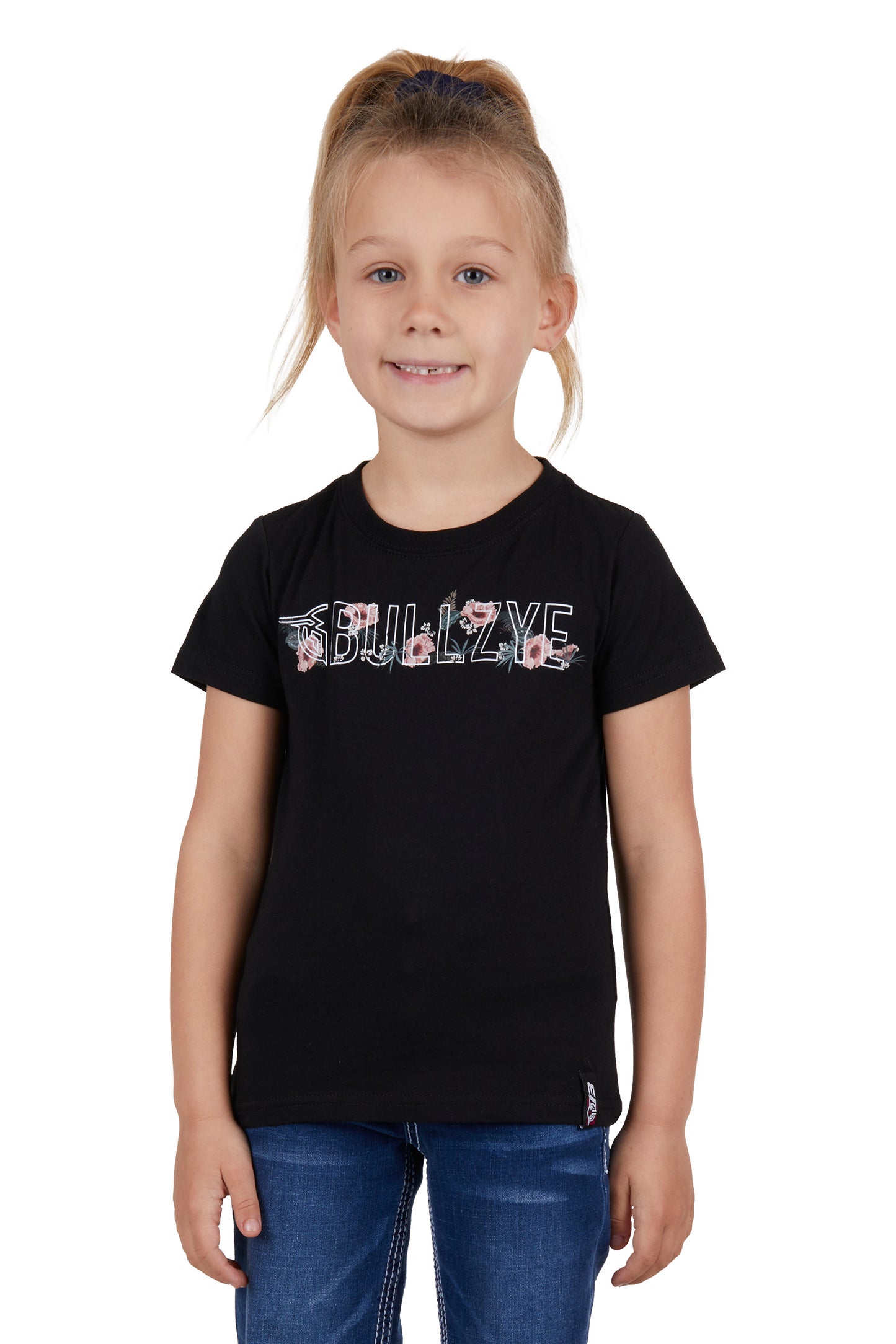 BULLZYE GIRLS TROPIC SS TEE