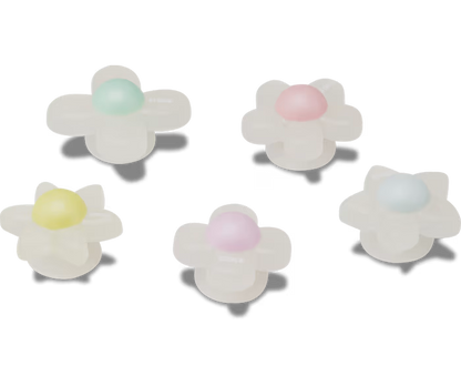 Croc Jibbitz - Iridescent Flowers 5 Pack