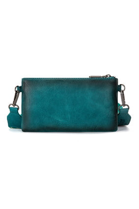 Wrangler South Western Wallet Cross Body Bag - Turquoise