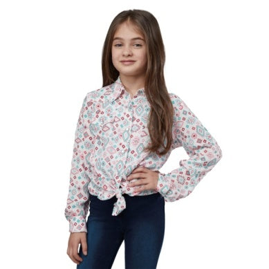 Roper Girls Five Star Collection Long Sleeve Shirt 03-030-0590-4009