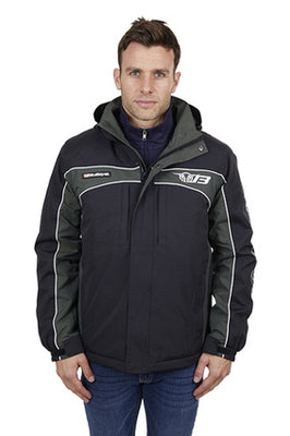 Bullzye Mens Bazooka Jacket Black/ Green