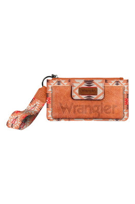 Wrangler South Western Logo Wallet - Apricot