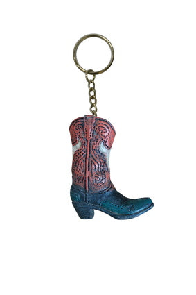 Pure Western Boot Key Ring