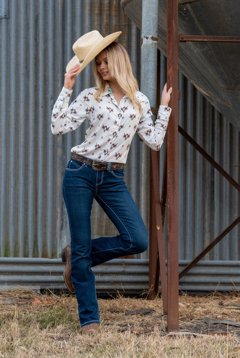 WRANGLER WMNS OFFELIA LS SHIRT