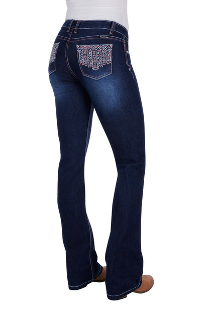 PURE WESTERN WMNS ANGIE JEAN