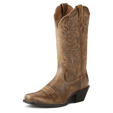 Ariat Women's Round Up Square Toe Vintage Bomber