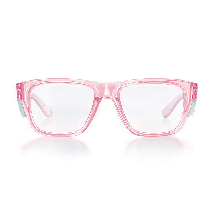 Safestyle Fusions Pink Frame Clear Lens