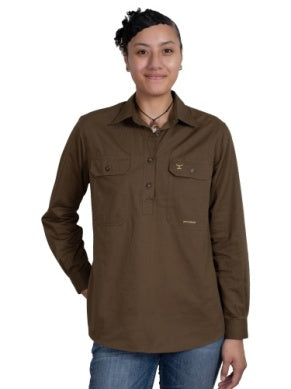 JUST COUNTRY WMNS WORK SHIRT JAHNA