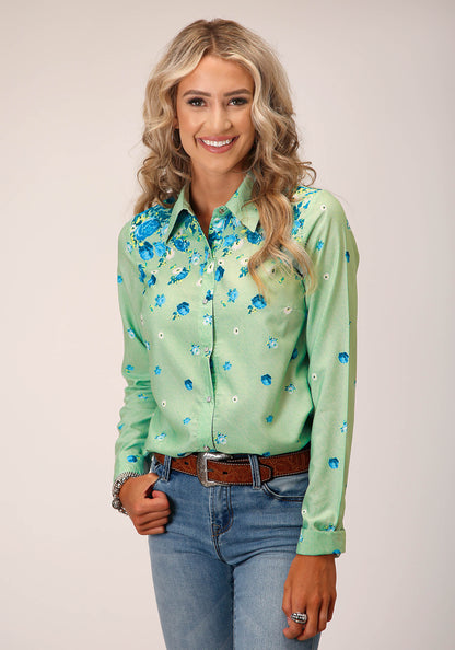 ROPER WMNS STUDIO WEST COLLECTION LS SHIRT