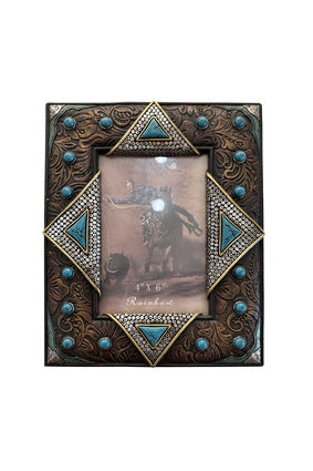 Pure Western Studded Picture Frame