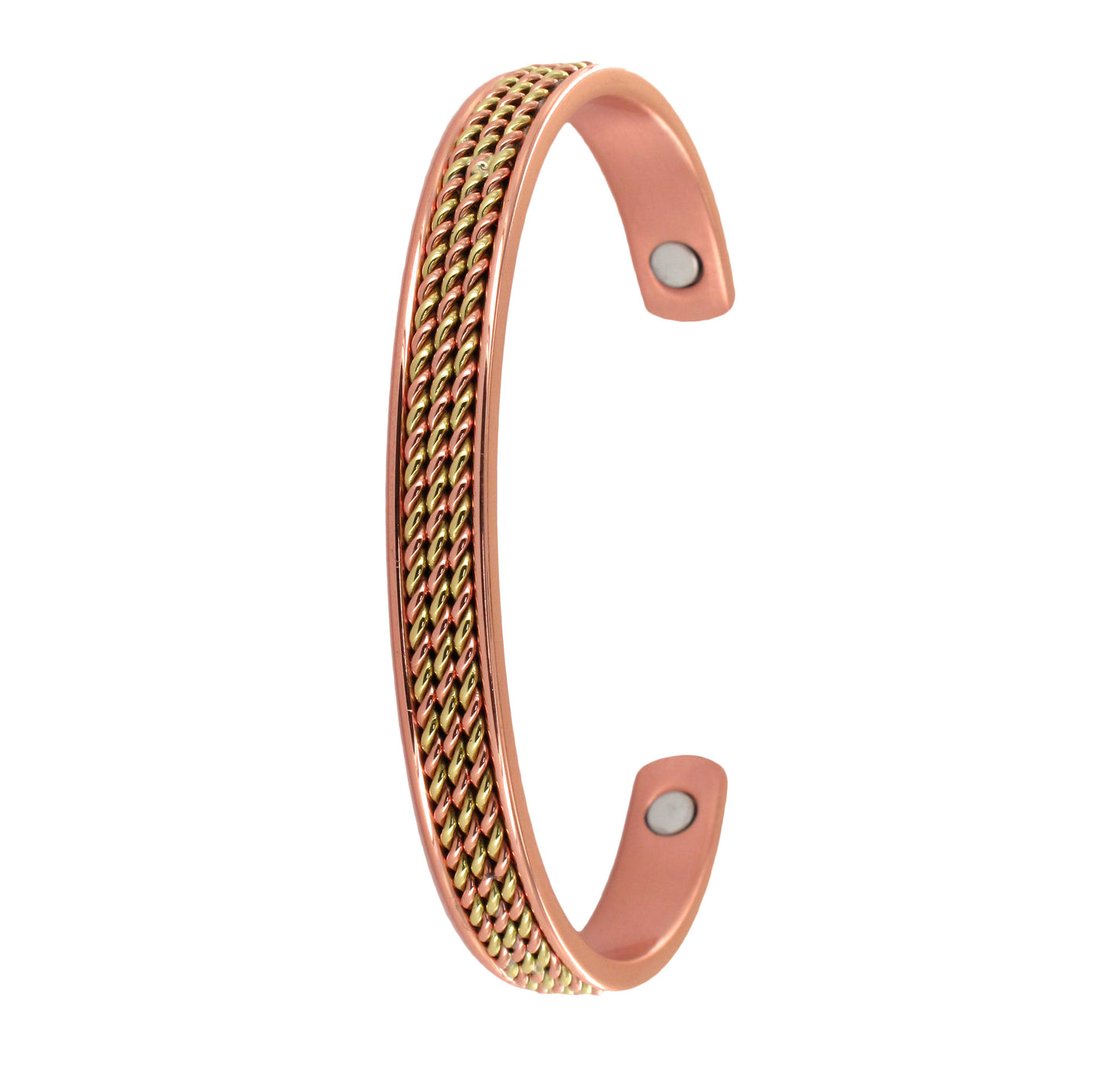 Tulmur Two Tone Copper Bangle