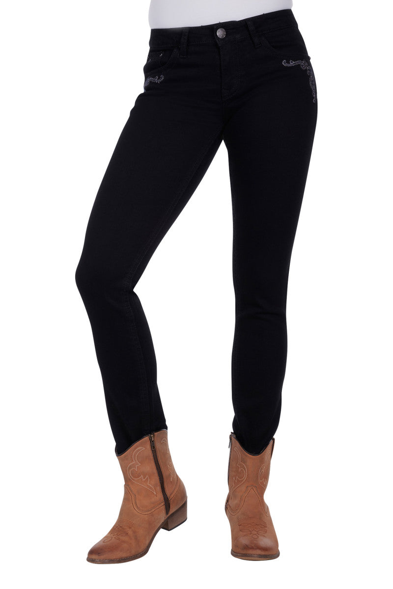 PURE WESTERN WMNS JOSIE SKINNY JEAN