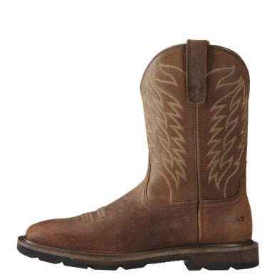 Ariat Mens Groundbreaker Wide Square Toe Steel toe