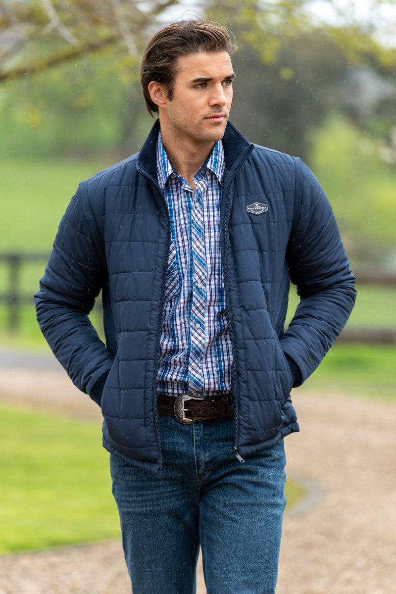 PURE WESTERN MENS PATTERSON REVERSIBLE JACKET