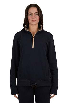 Thomas Cook Womens Ella 1/4 Zip Rugby