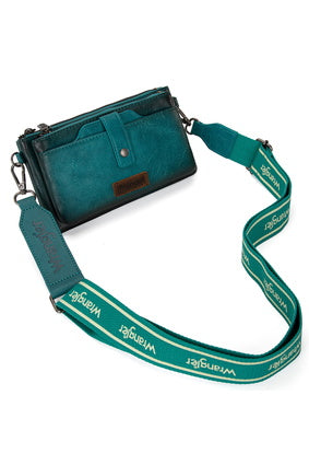 Wrangler South Western Wallet Cross Body Bag - Turquoise