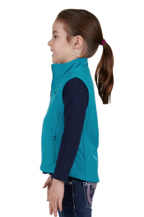 Pure Western Girls Tracy Soft Shell Vest