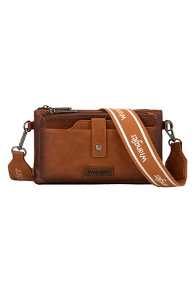 Wrangler South Western Wallet Cross Body Bag - Tan