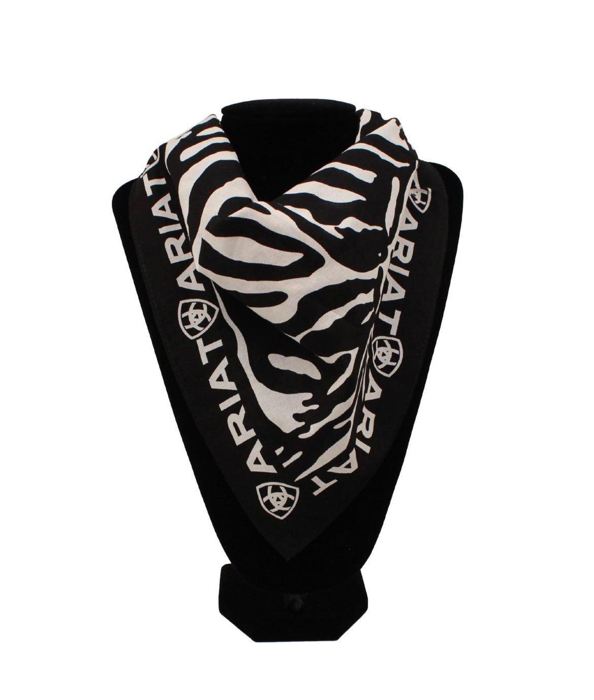 ARIAT BANDANA ZEBRA PRINT