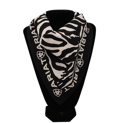 ARIAT BANDANA ZEBRA PRINT