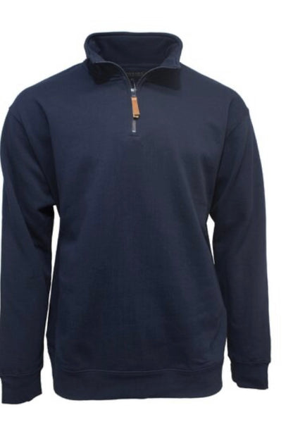 PILBARA MENS CLASSIC ZIPPER FLEECE PULLOVER