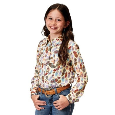 Roper Girls Five Star Collection Long Sleeve Shirt 03-080-0590-2036