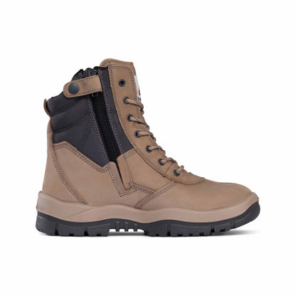 Mongrel Stone High Leg Zipsider Boot