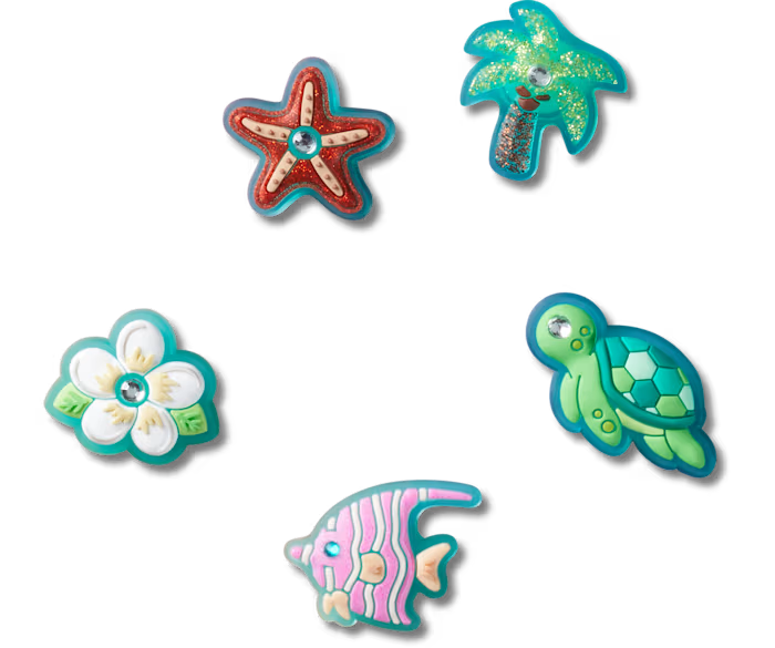 Croc Jibbitz - Sparkle Under The Sea  5 Pack