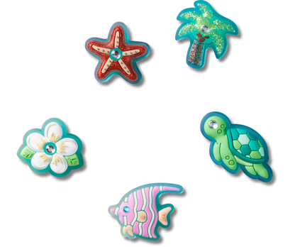 Croc Jibbitz - Sparkle Under The Sea  5 Pack