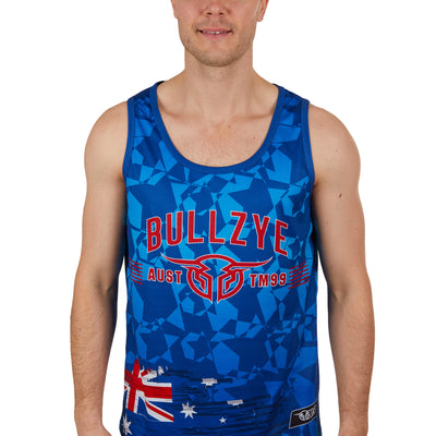 BULLZYE MENS DAZ SINGLET