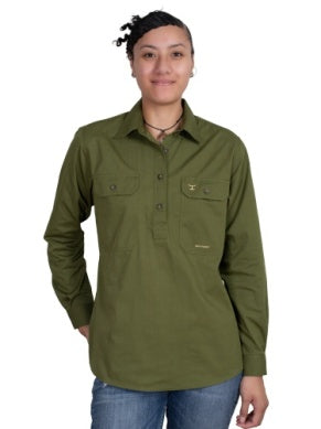 JUST COUNTRY WMNS WORK SHIRT JAHNA