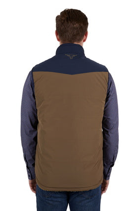 Pure Western Mens Martin Reversible Vest