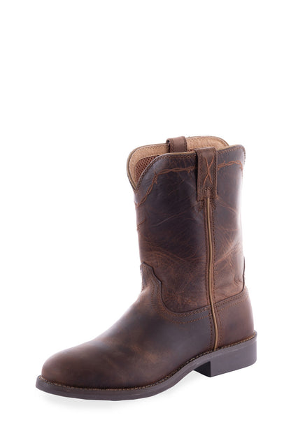 TWISTED X WOMENS ROPER DARK BROWN