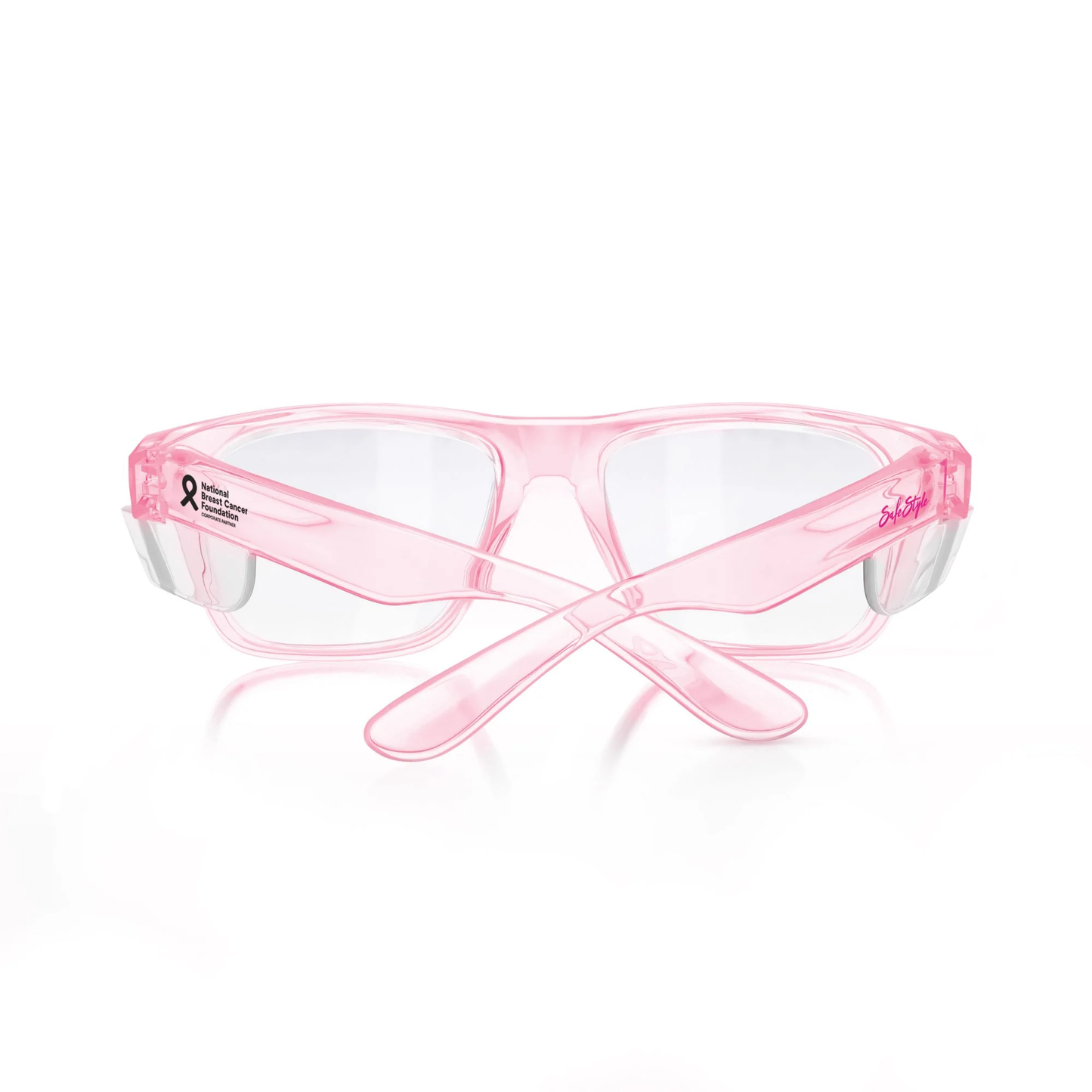 Safestyle Fusions Pink Frame Clear Lens