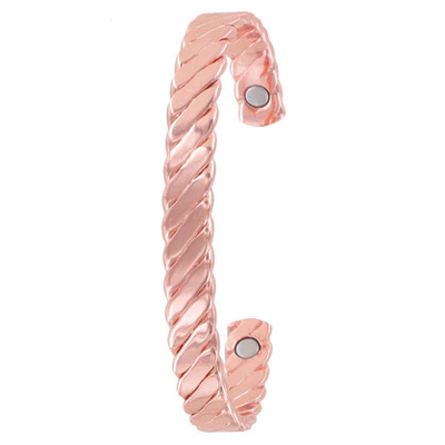 Tulmur Twist Patt Copper Bangle