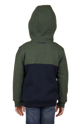 Wrangler Boys Elliot Zip Up Hoodie