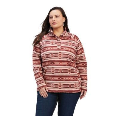 ARIAT WMNS COMFORT SWEAT SHIRT SOUTHWEST SPICE