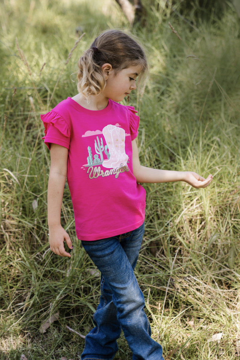 WRANGLER GIRLS SCOUT TEE