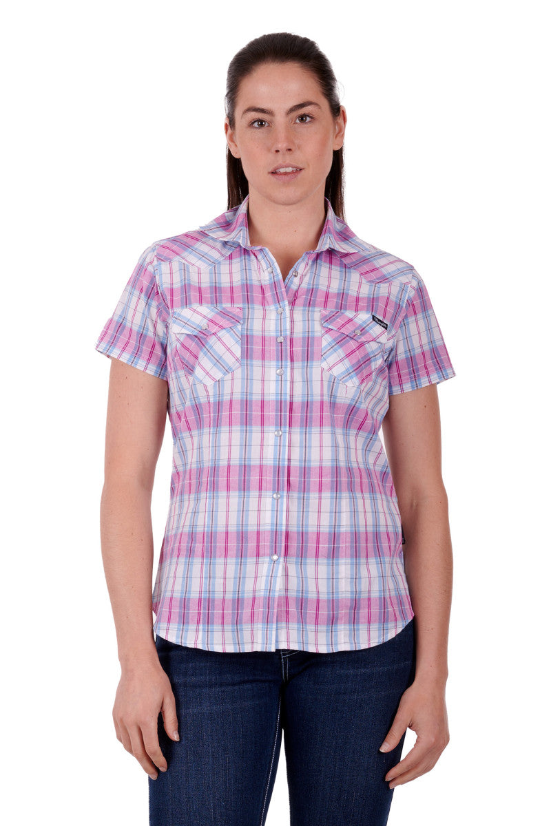 WRANGLER WMNS SANDA SS SHIRT