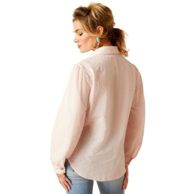 Ariat Womens Romantic Shirt Icy Pink