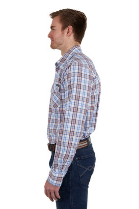 Pure Western Mens Lucas Long Sleeve Shirt